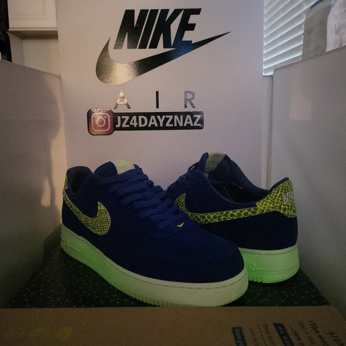 Size 12.5 - Nike Air Force 1 u0026#039;07 x Olivia Kim No Cover 2019 OG ALL |  eBay