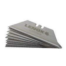 LENOX Utility Knife Blades 10 Carbide Blades 3/4 Inch Foldable and Portable S...
