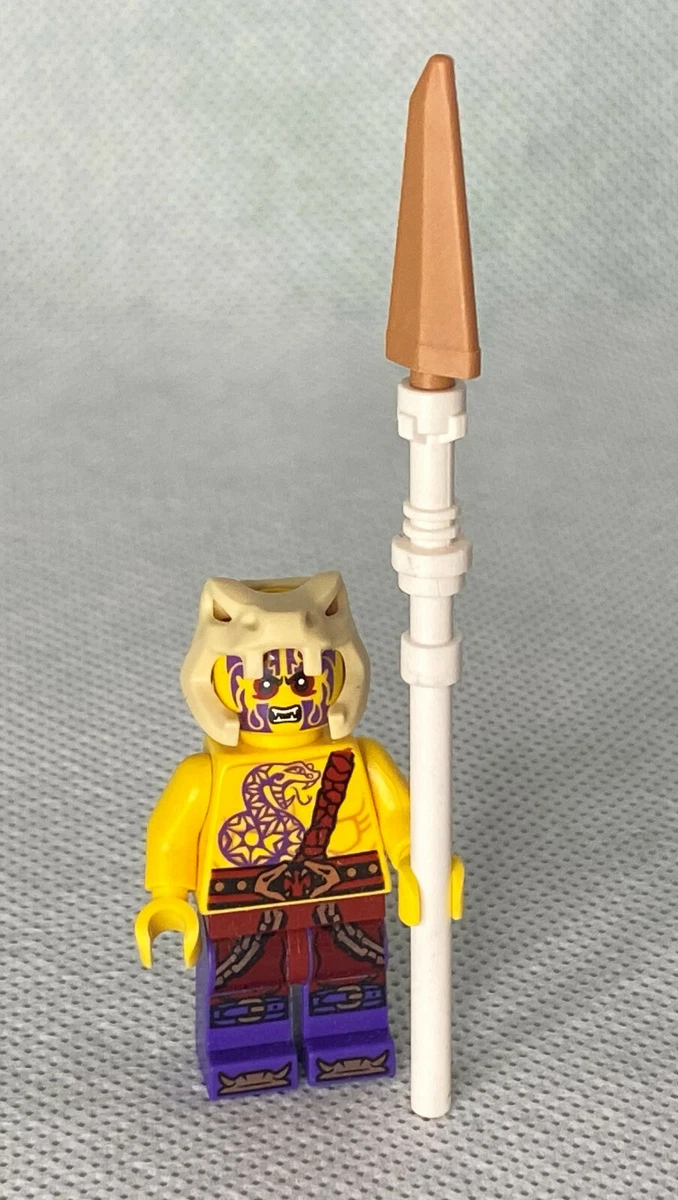 Virksomhedsbeskrivelse Månens overflade stærk Chope Anacondrai Tribe spear 70754 Ninjago Tournament LEGO Minifigure | eBay