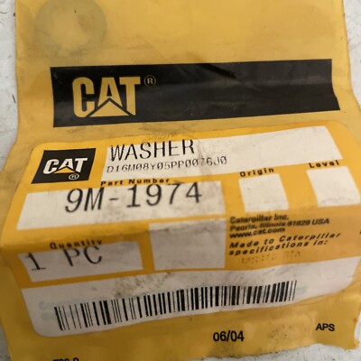 GENUINE CATERPILLAR CAT WASHER 9M-1974 NEW OEM 9M1974 | eBay