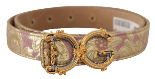 Dolce & Gabbana Multicolor Floral Applique Detail Tie Belt Womens Dolce & Gabbana Multicolor Floral Applique Detail Tie  main image 2