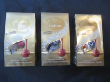 (3) Bag Lot Of Lindt Lindor Assorted Flavors Chocolate Truffles 5.1 Oz Each