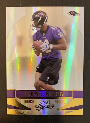 2008 Playoff Absolute #182 Ernie Wheelwright RC, Minnesota Golden