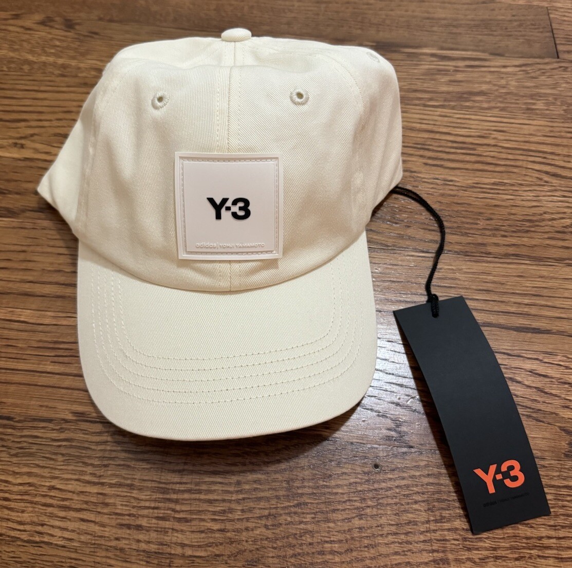 Adidas Y-3 Yohji Yamamoto Sql Cap Beige H15772 Men's One Size NWT