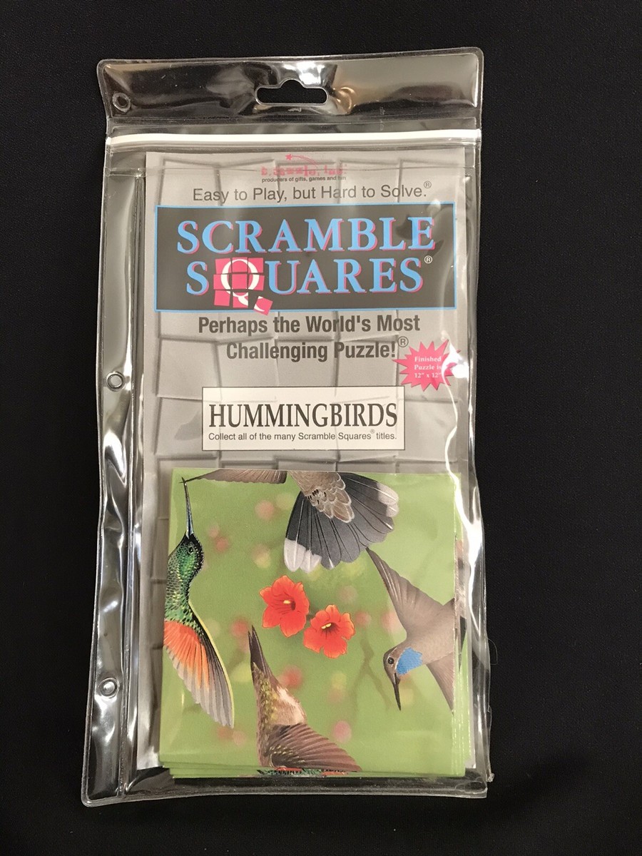 Scramble Squares - Hummingbirds Challenging Puzzle | eBay