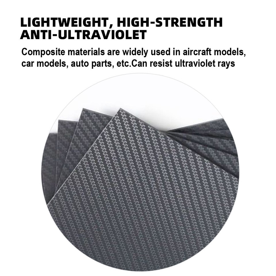 125mm X 75mm Real Carbon Fiber Plate Panel Sheets ... - Vicedeal - View #4