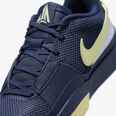 Size 13 - Nike Ja 1 Murray State Navy Laser Orange Basketball Shoes FQ4796-402 Mens 14 - Nike Ja 1 Murray State Navy Laser Orange  main image 2