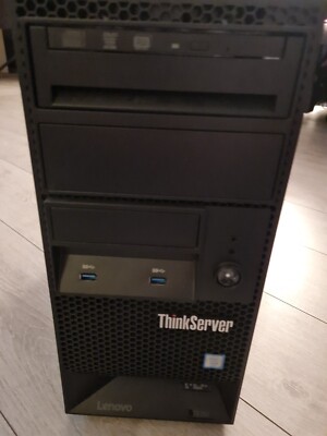 Lenovo ThinkServer TS150 Tower Intel E3-1225 v6 3.30 GHz CPU 16GB RAM 1x1TB HDD