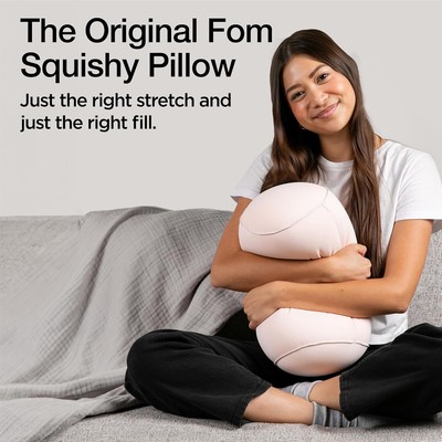Brookstone Squishy FOM Cushion Pillow The Original Stretchy