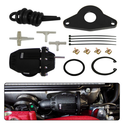 Blow Off Ventil BOV 4 + Flanschadapter für Subaru Impreza WRX 02-07 STI 02-14