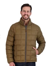 ZEROZPOSUR  MEN’S JACKET   MED   WOOD COLOR  THERMOCLOUD  PUFFER JACKET