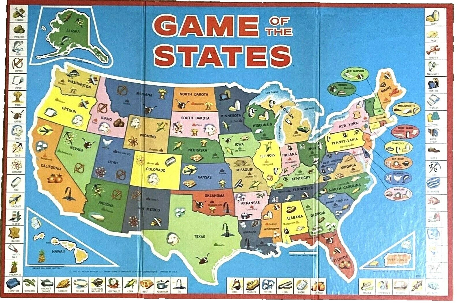 1960 Game Board Game Pieces & Parts