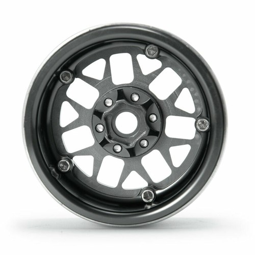 4x RC 2,2" Metall Beadlock Felge für 1/10 Axial Wraith SCX10 TRX4 D90 RR10 US - Bild 11 von 11