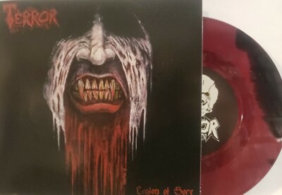 Terror   Legion Of Gore 7'' EP 2015 Hells Headbangers   Hells EP 082 NM/NM [Red]