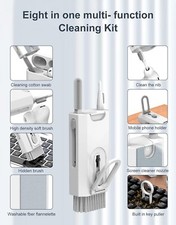 8 in 1 Digital Camera Headset Mobile Phone Laptop Keyboard Cleaning Tool Set