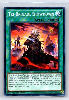Tri-Brigade Showdown DABL-EN055 Common / Short Print Darkwing Blast Yu-Gi-Oh LP
