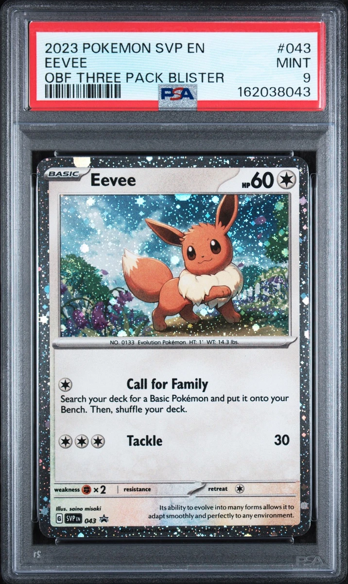25+ Eevee Pokémon TCG Professional Sports Authenticator (PSA