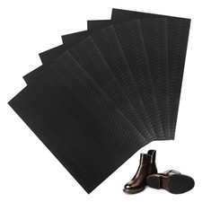 Schuhsohlen Reparaturset Gummi Schwarz Anti-Rutsch 6 Stück