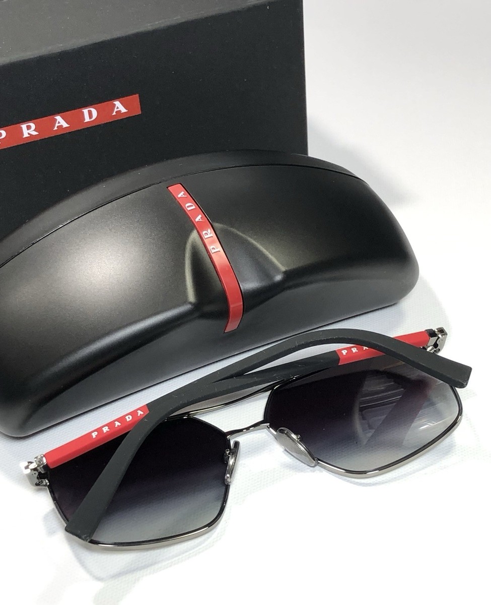 PRADA Linea Rossa 0PS A50S 5AV09U Gunmetal Gray Gradient Black