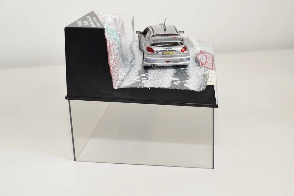 B86 1:43 NOREV 472605 PEUGEOT 206 WRC MONTE CARLO RALLY PANIZZI MIB VERY RARE! - Image 4 of 4