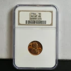 1944 P Lincoln Cent NGC MS67RED