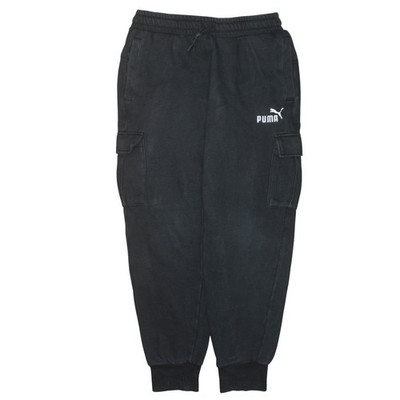 Puma Cargo Jogginghose Herren schwarz Größe M Regular Fit