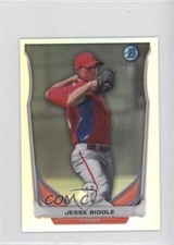 2014 Bowman Scout Top 5 Prospects Mini Chrome Refractors Jesse Biddle 0l1