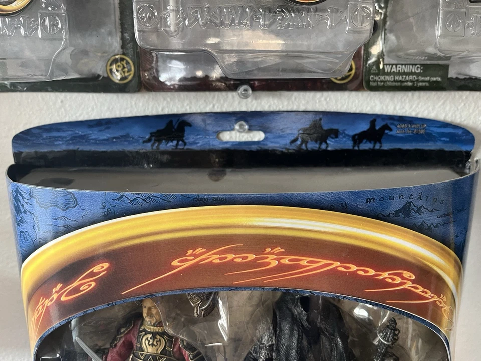 Paquete de figuras de acción El Señor de los Anillos Rey Teoden y Rey Brujo ¡RARO!! Foto 4 de 4