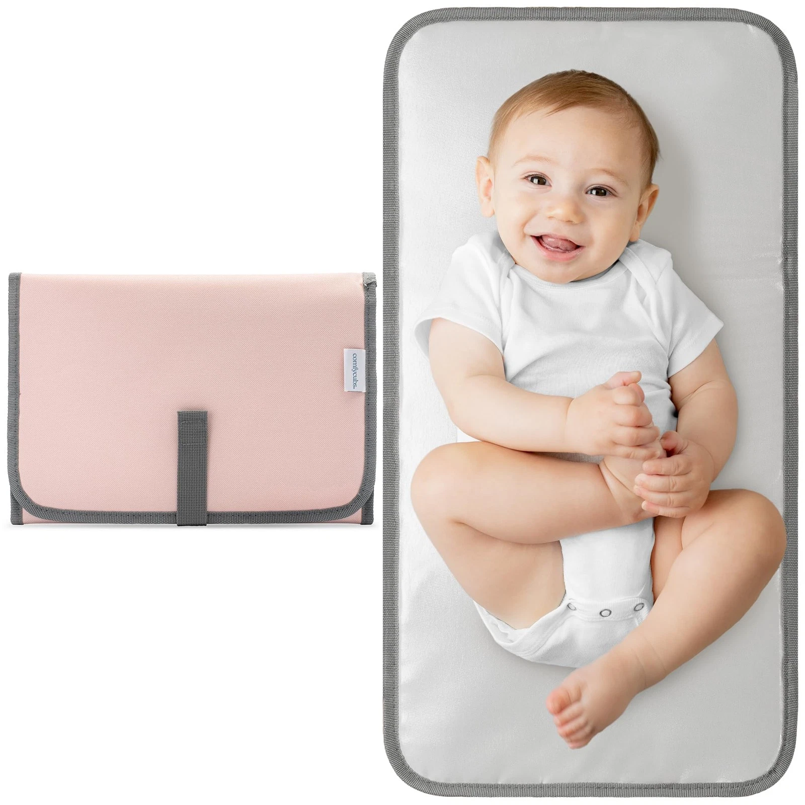 Baby Changing Pad Compact Size - Waterproof Diaper Changing Mat with Cushione...
Opens in a new wind