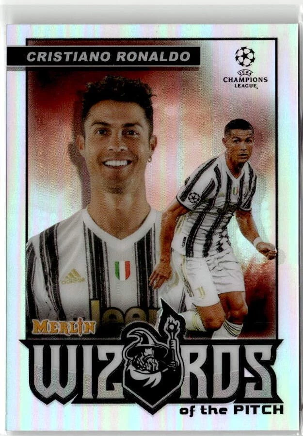 2020-21 Topps Merlin Collection Chrome UCL Cristiano Ronaldo #W-CR