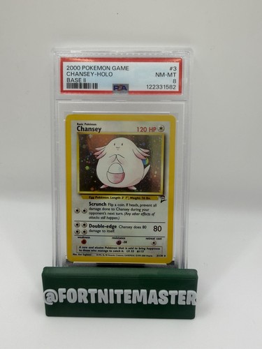 Chansey graded PSA 8 for sale on eBay