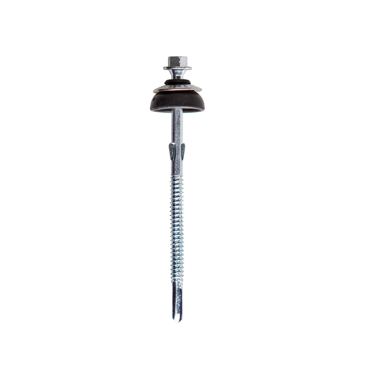 Jcp Fixings Fibre Cement Screws Heavy Section BZP 6.3 x 130mm - Box of 50