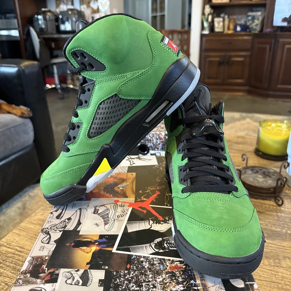 Nike Air Jordan 5 Retro 2020 SE Oregon Talla 8 Hombres|Nuevo | CK6631-307 Foto 3 de 4