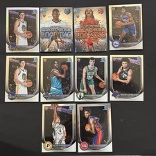 2025/26 Bowman Basketball Chrome Rookie lot (10)