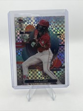 2025 Topps Finest - Uncommon Elly De La Cruz #154 Checkerboard Refractor