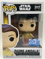 Funko Pop! Padme Amidala in Dress #812 Star Wars Exclusive +Protector SHIPS FAST