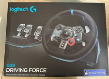 Logitech G G29 Driving Force Racing Wheel and Floor Pedals for PS5, PS4, PC, Mac