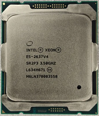Intel Xeon E5-2637 V4 Quad Core 8 Threads SR2P3 3.5ghz CPU Processor - image 1 of 2