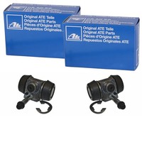 2X ATE Radbremszylinder 17,5Mm Passend FüR Trommelbremse Hinten 24.3217-1113.3