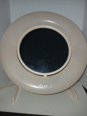 Pre-Owned Vintage Clairol 2-Sided Lighted Tabletop Vanity Makeup Mirror