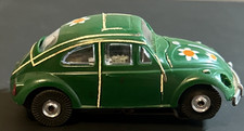 Aurora - 1404 VOLKSWAGEN BEETLE VW BUG T-JET HO SLOT CAR GREEN 1960 S
