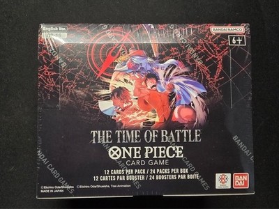 ワンピース カードゲーム One Piece TCG OP-16The Time of BattleBox One Piece TCG OP-16 The Time of Battle BOOSTER BOX Factory Sealed