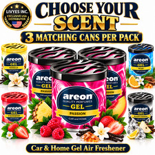Areon Gel Car Air Freshener I Canister Car Air Freshener In A Can I Pack Of 3 Areon Gel Car Air Freshener I Canister Car Air Freshener In A Can I Pack Of 3