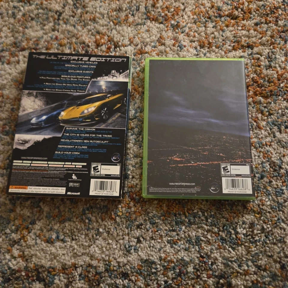 Need for Speed: Carbon Collector's Edition Microsoft Xbox 360 testado e funcionando  - Imagem 2 de 4