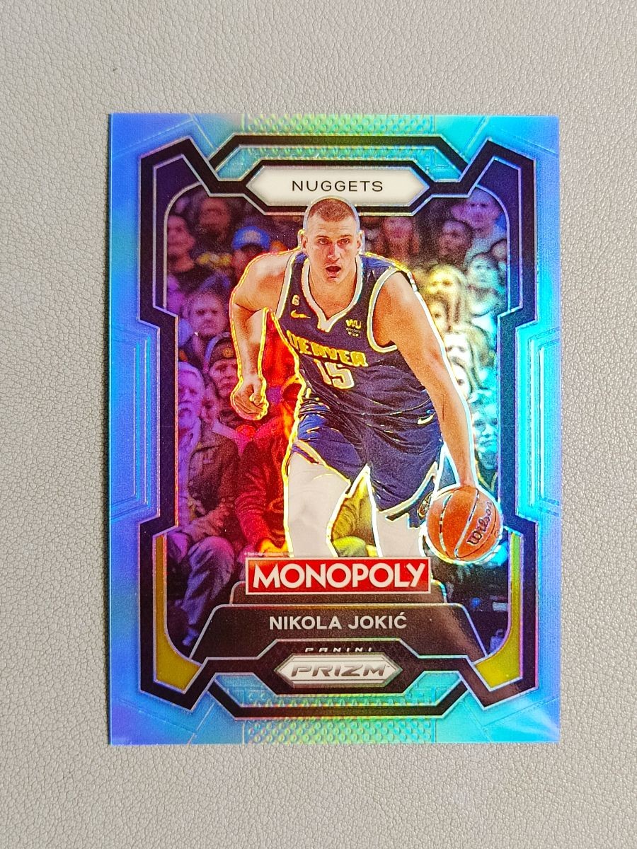 2023-24 Prizm Monopoly Nikola Jokic 104/199 Light Blue Prizm #1