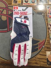 Franklin 2nd Skinz Adult Medium Baseball Batting Gloves New