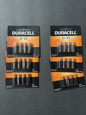 6x Duracell 21/23 12v Batteries - 24Pk NEWm 6 cards of 4 each EXP Sept-2029