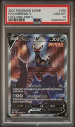 Umbreon V 189/203 Alternate Art Evolving Skies
