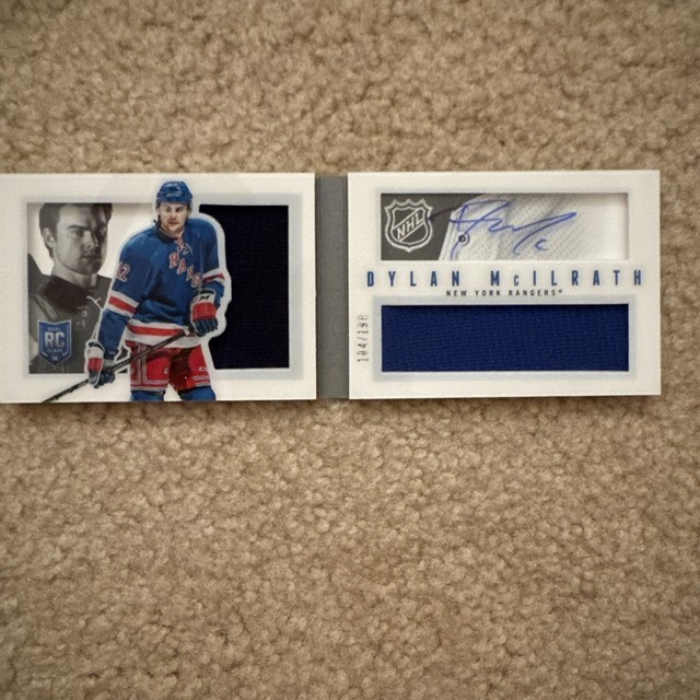 2013 Panini Playbook Booklet Jersey /199 Dylan McIlrath #167 Rookie Auto RC