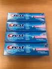 4 Pack ~Crest Pro Health Sensitive & Enamel Shield 4.3oz Exp: 03/27-10/27